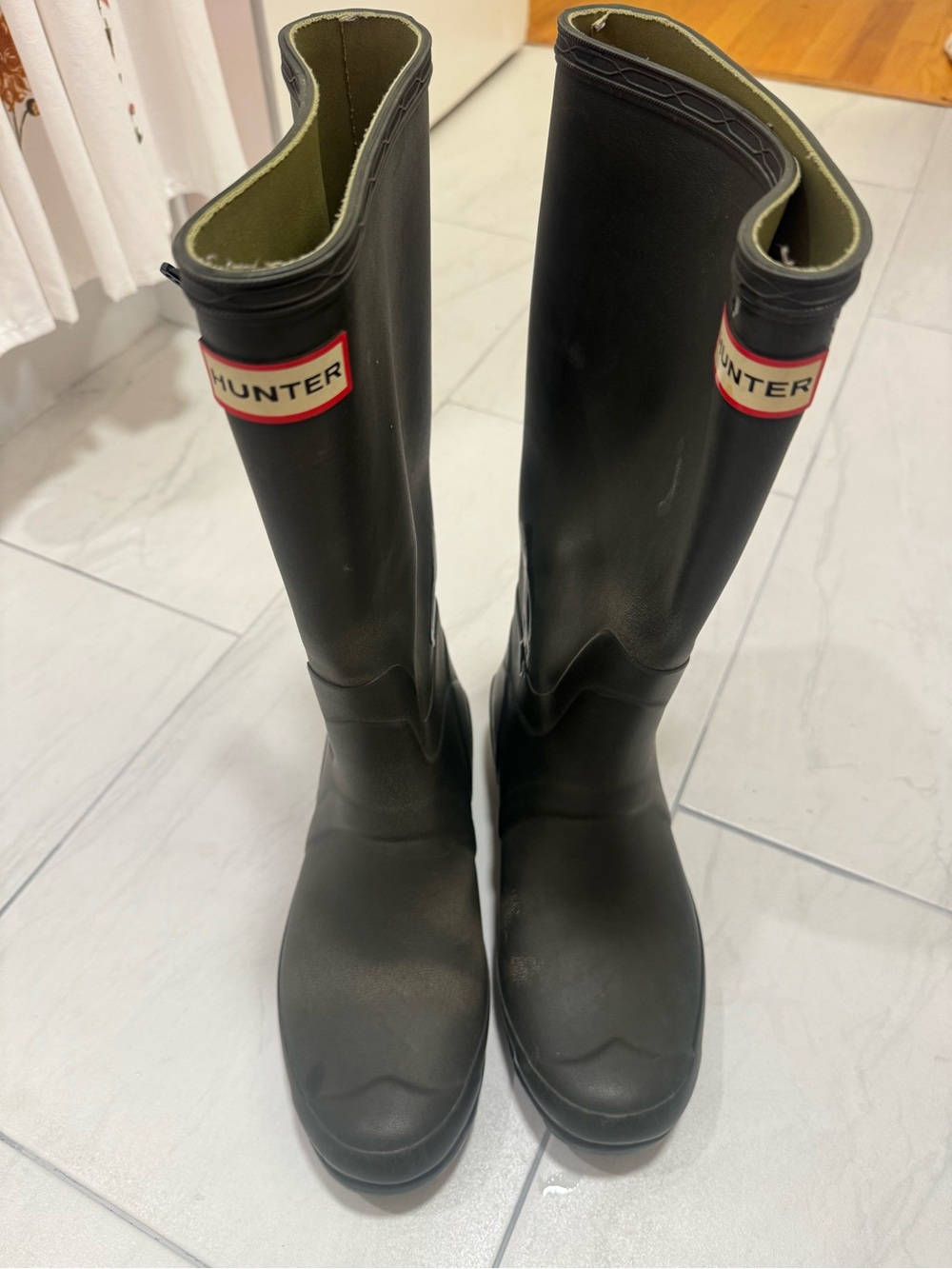 Women’s Vintage Hunter Boots Wide calf 9.5